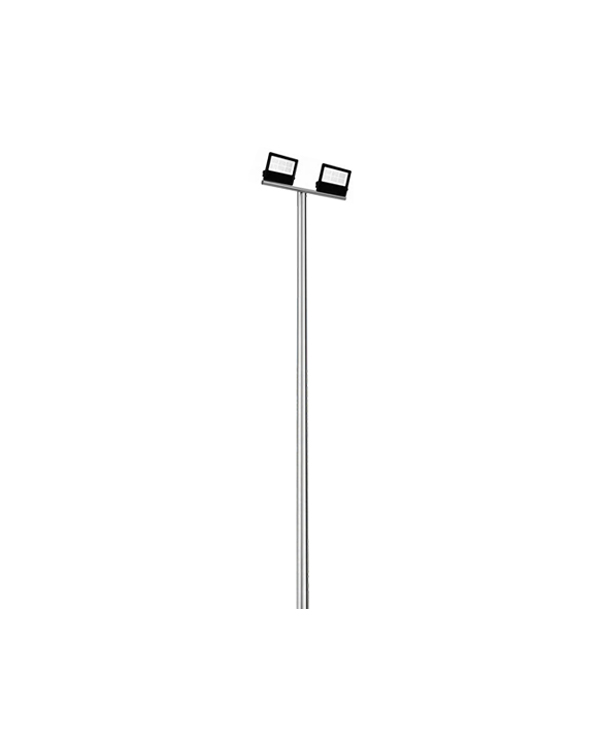 Poste reflector de doble brazo LCDG-FP de 12 m