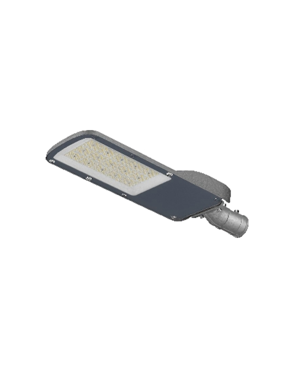 Farola LED con cubierta de vidrio extendida y hoja de 150 W