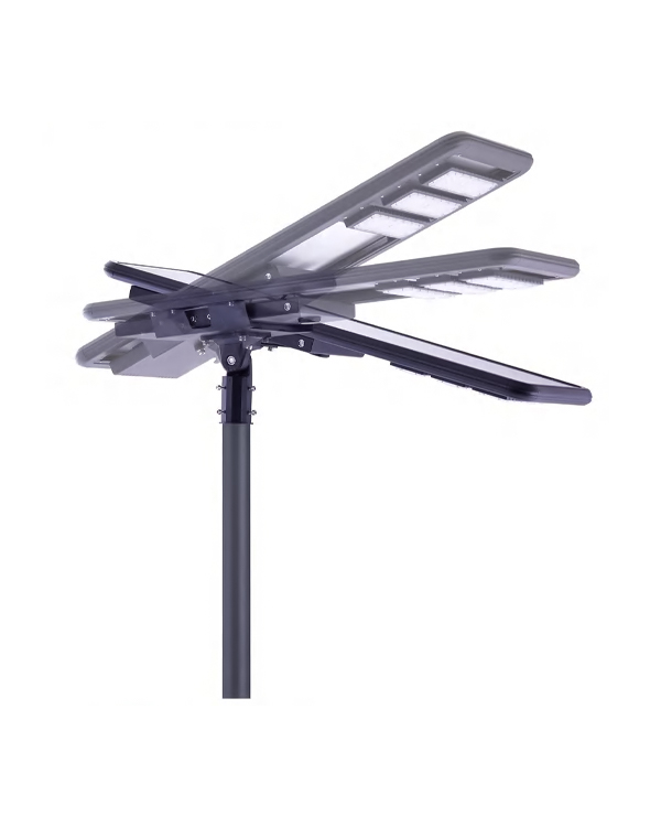 Farola solar todo en uno de doble cabezal serie DS