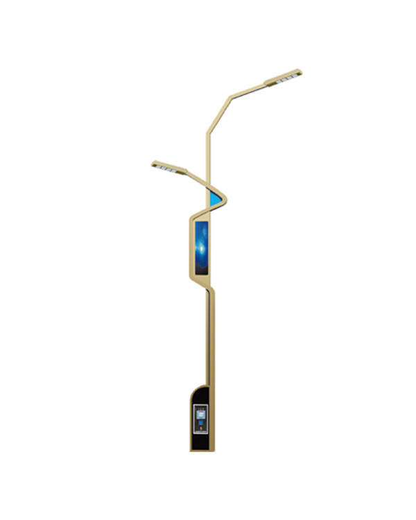 Poste de luz inteligente ZHLU-16 Golden Streamline