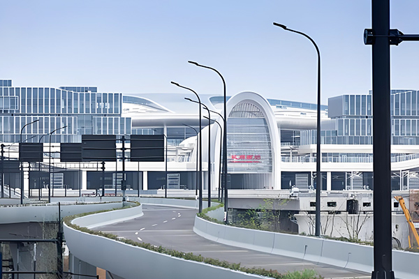 Proyecto de iluminación vial y seguridad vial para secciones no relacionadas con el ferrocarril de la estación de tren oeste de Hangzhou