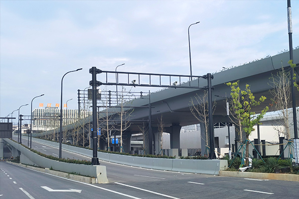 Proyecto de iluminación vial y seguridad vial para secciones no relacionadas con el ferrocarril de la estación de tren oeste de Hangzhou